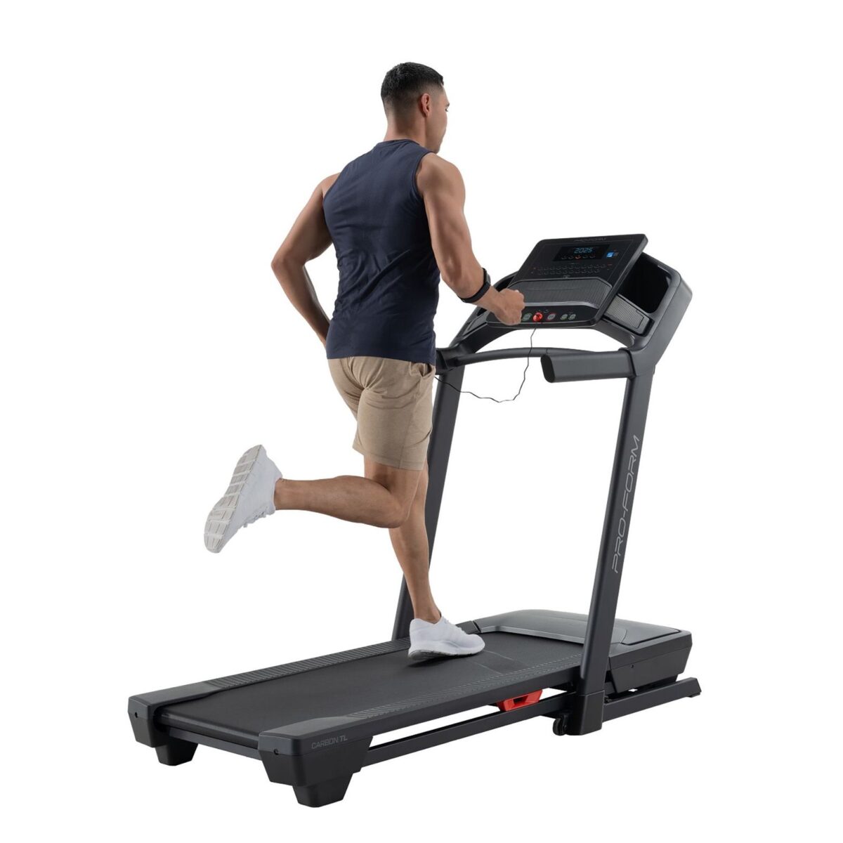 ProForm Carbon TL Foldable Treadmill with a 5 LCD Display & Device Shelf, 0-10 MPH