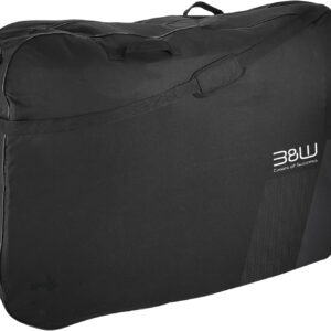 B&W International Bike Cases for Mountain Bikes, Softshell Travel Case, Black