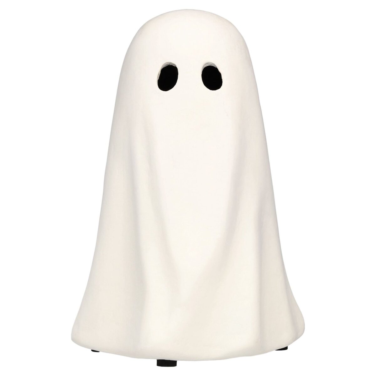 Paper Mache Ghost Decoration, White, 10.9, Halloween by Way To Celebrate