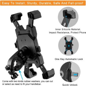 Black Phone Holder for Bike