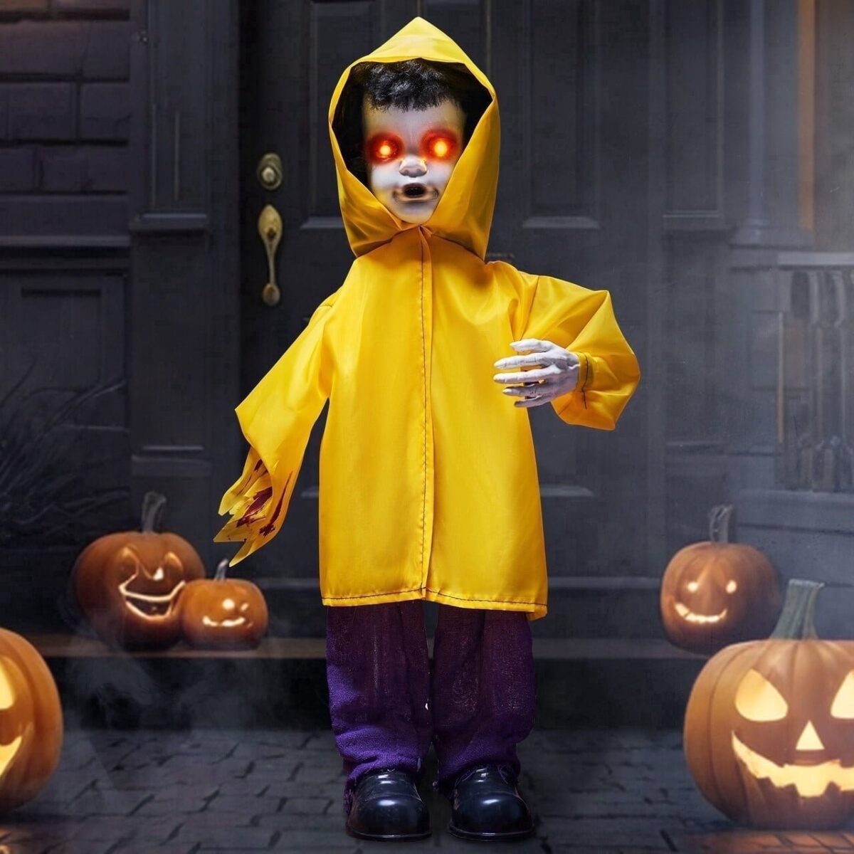 Joyfy 2.7 ft Standing Ghost Halloween Decorations Outdoor