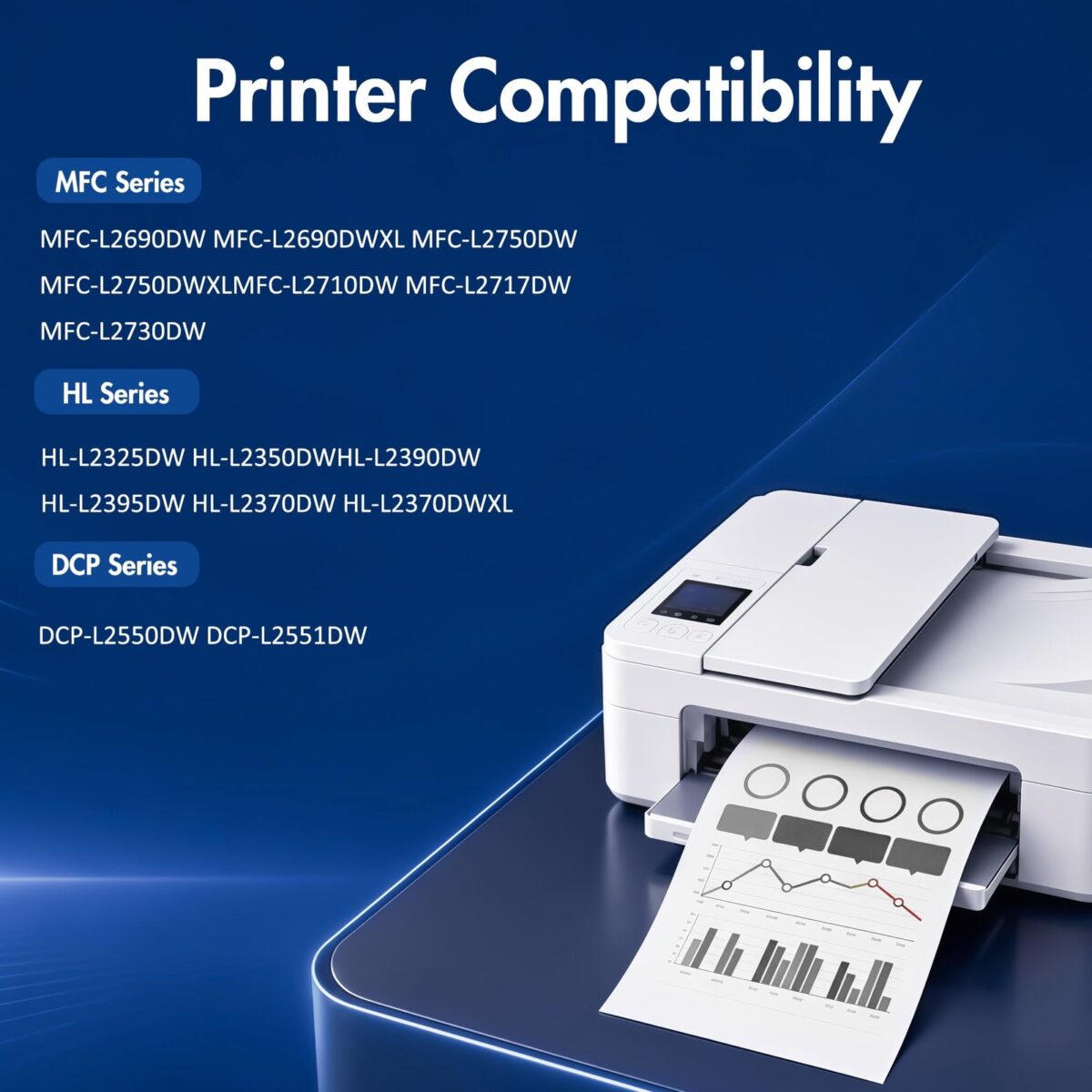 TN730 TN760 Toner Cartridge Compatible for Brother TN-760 TN 760 TN-730 730 Work for